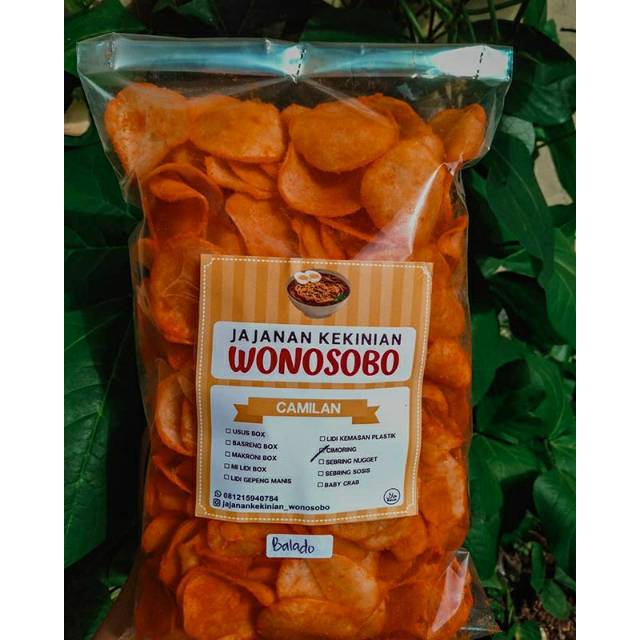 

cimoring balado (cimol kering) 250gr