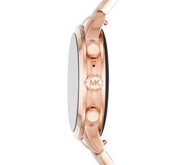 michael kors access runway gen 4 rose gold tone watch