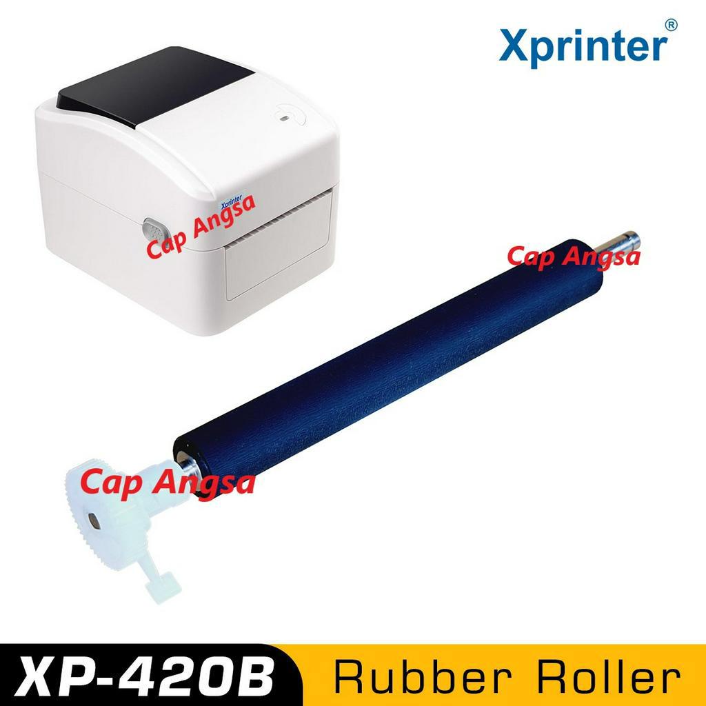 KARET ROLLER ASF SPAREPART RUBBER ROLER XP 420B XP420 420 B SPARE PARTS PLATEN PENARIK PENDORONG KERTAS