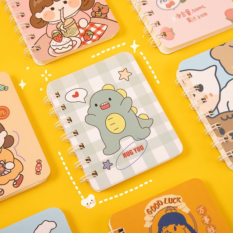 Spiral notebook - Note book mini aesthetic - kado ulang tahun