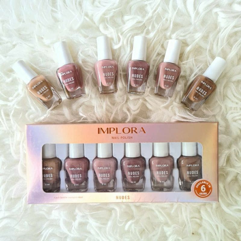 KUTEK IMPLORA NAIL POLISH/BPOM 8ML/Box Isi 6Pcs