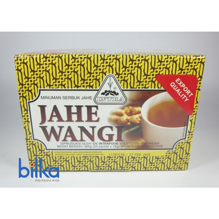 

INTRA JAHE WANGI 20'S (BERKUALITAS)