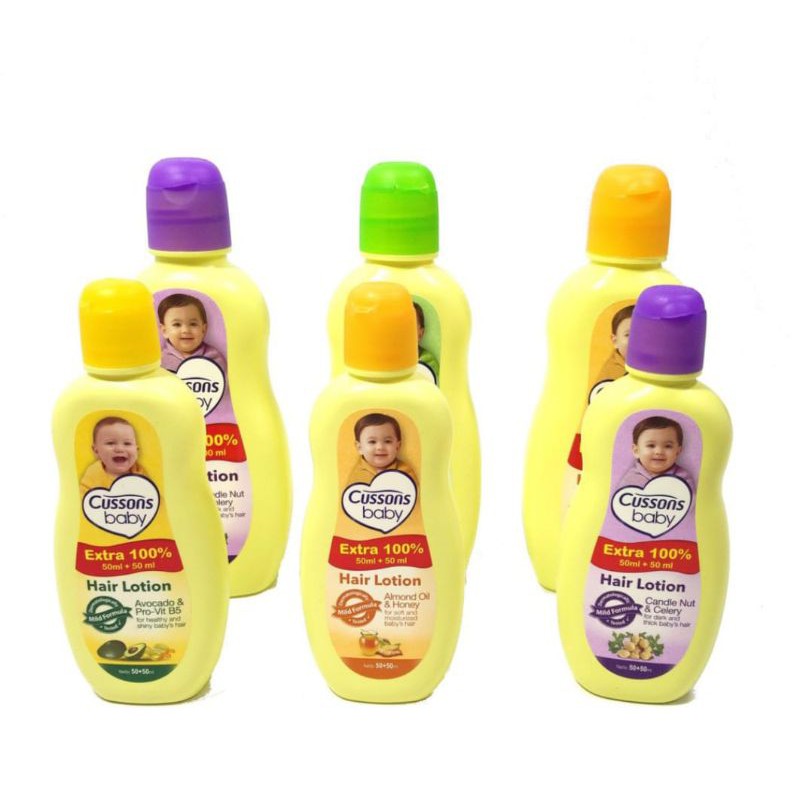 Cussons Baby HAIR LOTION 50+50ml