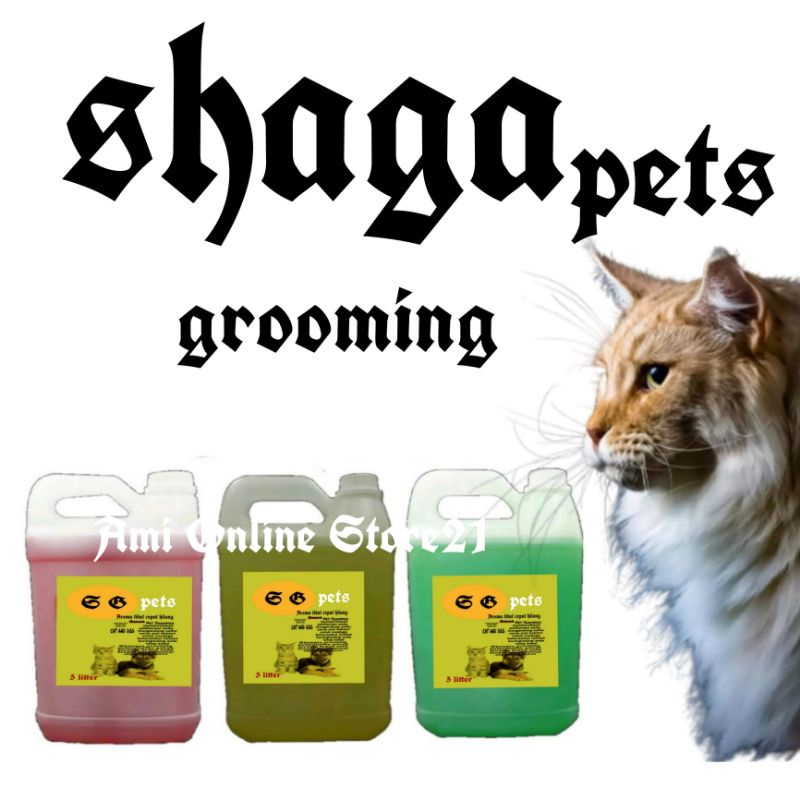 SG PETS SHAMPOO BAKTERI JAMUR ANTI _TICK 5  LITTER SHAMPOO KUCING -ANJING