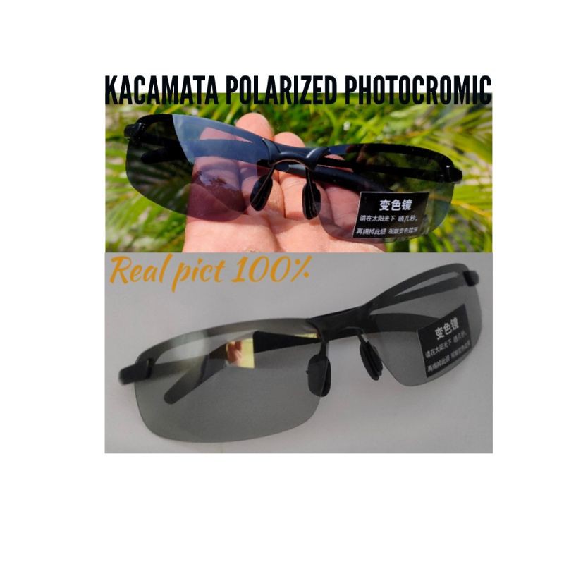 KACAMATA PASER IKAN/KACAMATA POLARIZED TEMBUS AIR / KACAMATA PHOTOCROMIC  POLARIZED