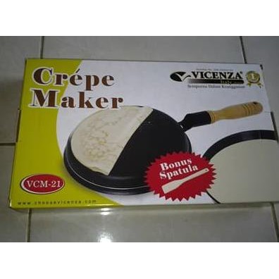 Vicenza Crepe / Crepes Maker / Wajan Kwalik Vcm-21 - Terbaik 