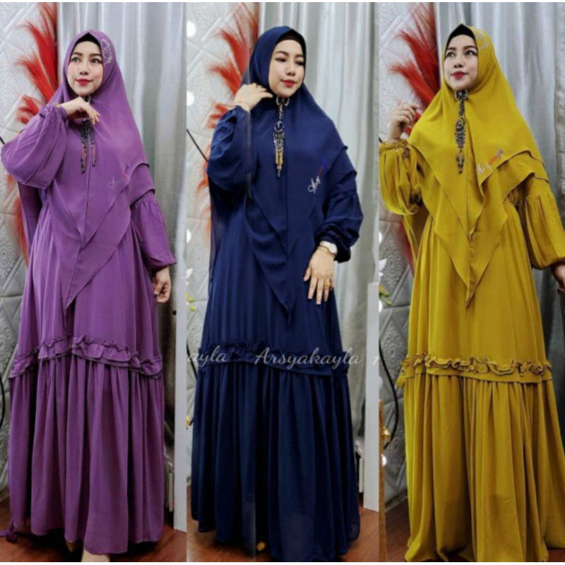 set syar 'i gamis khanza arsyakayla