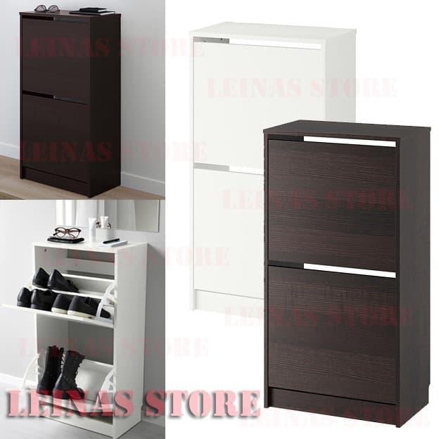 Lemari Sepatu 2 Tingkat / Rak Kabinet Sepatu 2 tingkat