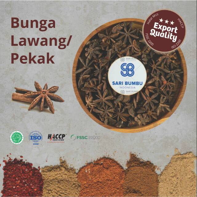 

Bunga lawang/pekak 250 gram