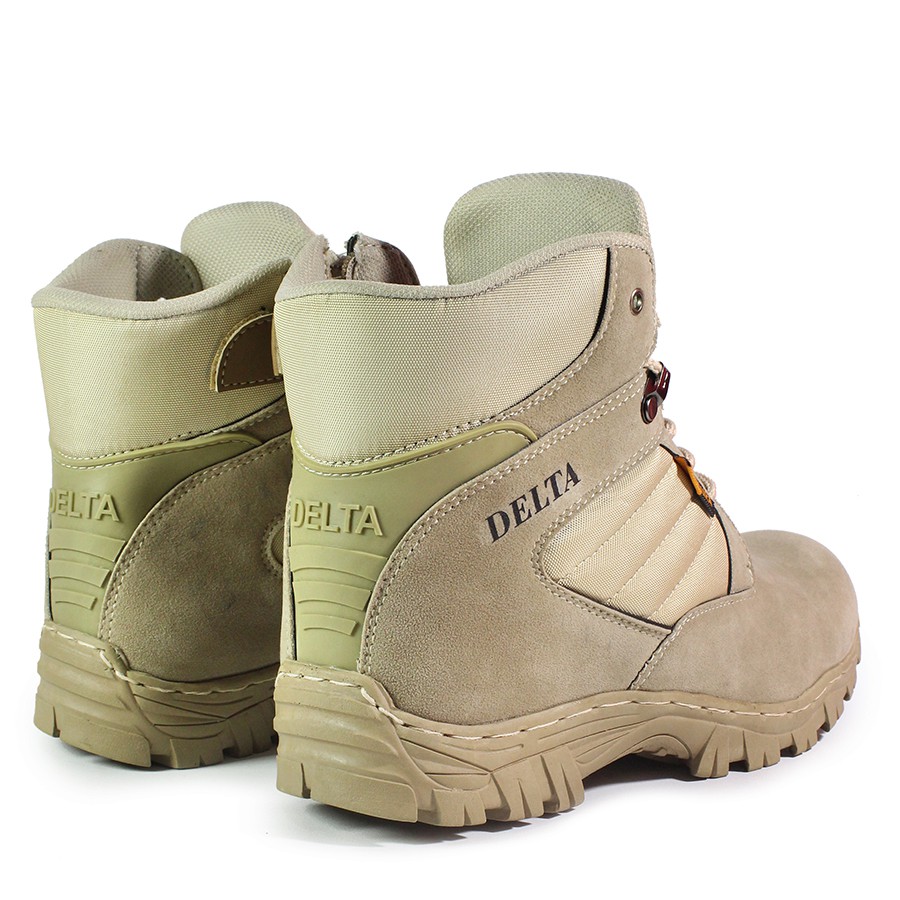 Sepatu Tactical Cordura Gurun 6 inci Safety Boots Pria Hiking Militer Outdoor