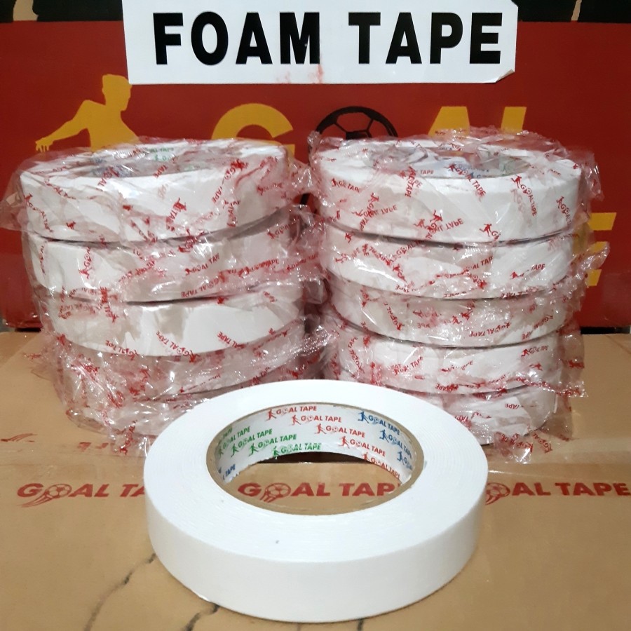 

Double Tape Foam Putih 1 inch x 6 meter