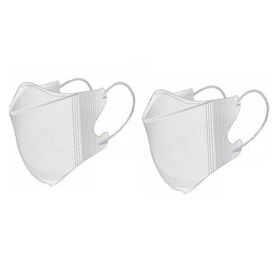 Masker Duckbill isi 50pcs Earloop Mask Protective Mask Termurah Disposable Mask Duckbil Garis Putih