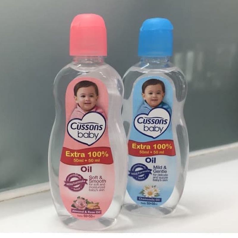 CUSSONS Baby Oil 50ml + 50ml
