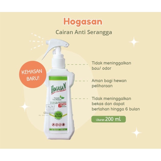 HOGASAN CAIRAN ANTI SERANGGA 200ML