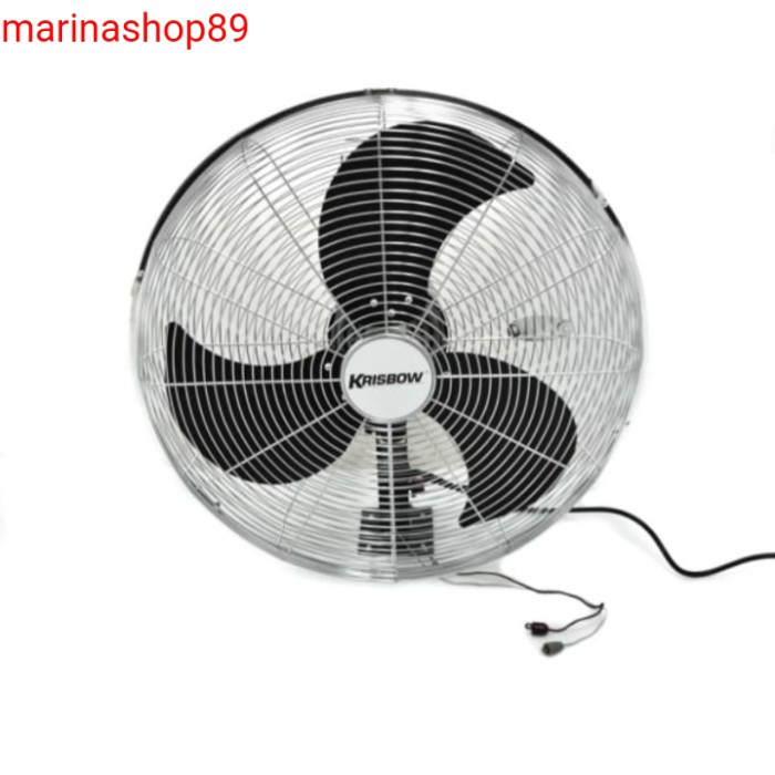 krisbow kipas angin dinding 50 cm_wall fan industrial 20 inch