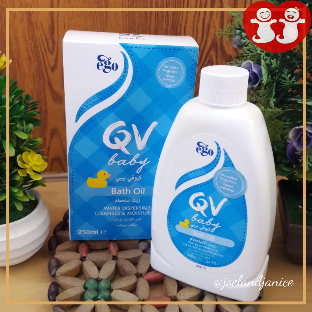 QV Baby Bath Oil 250gr BPOM