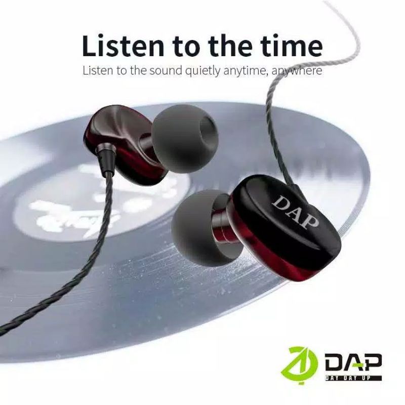 Headset DAP DH-F2 Earphone DAP HANG EAR TYPE Handsfree DAP DH-F2 Extra Bass