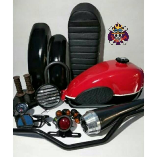 PAKET BODY JAPSTYLE MEGAPRO MP CB GL VIXION THUNDER ninja Byson verza Scorpio