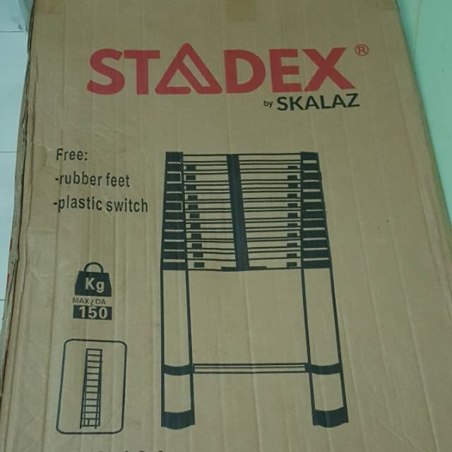 Stadex Tangga Teleskopik 4.3 dan 4.4 Meter