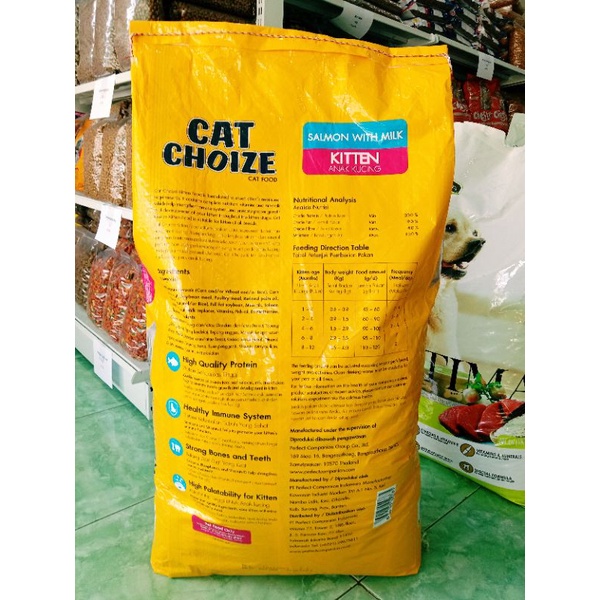 Makanan Anak Kucing Murah Cat Choize Kitten 20kg