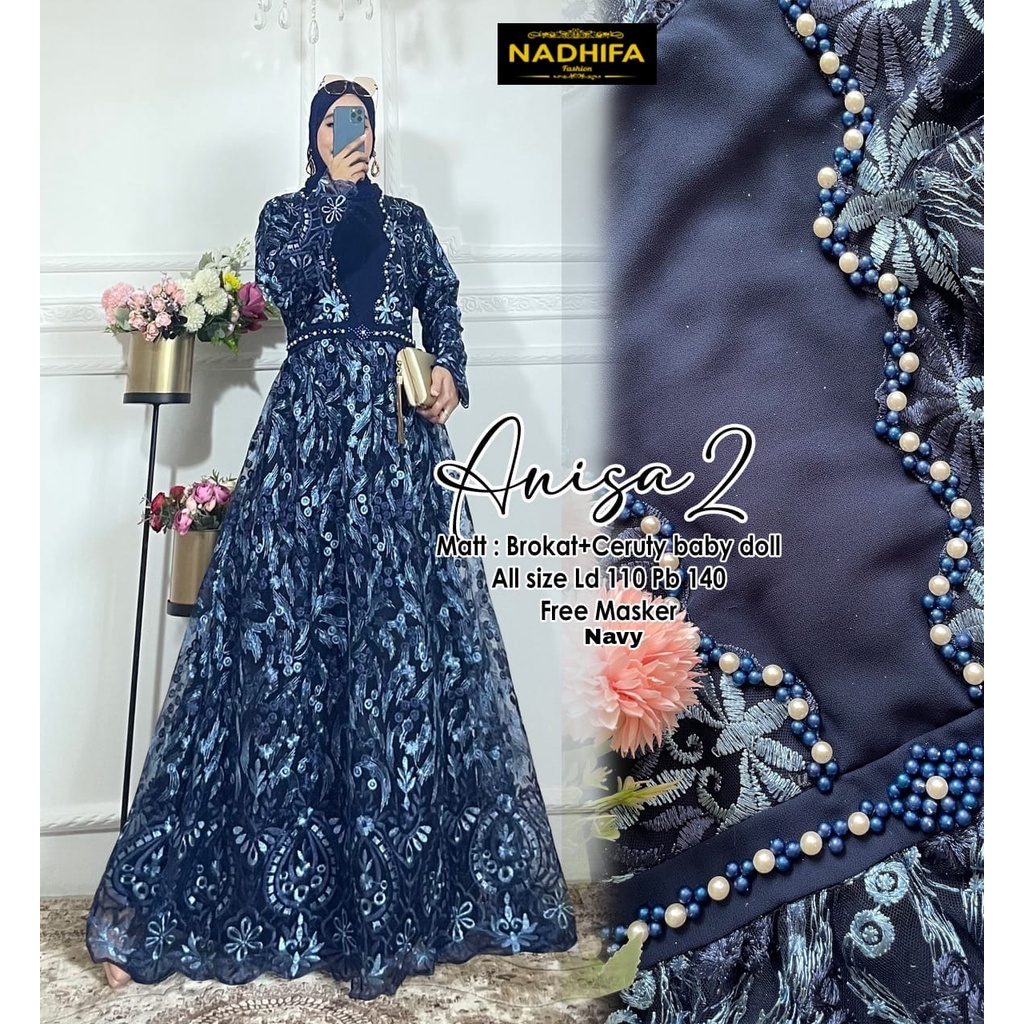 Pakaian Terbaru ANISA DRESS #2 by NADHIFA FASHION