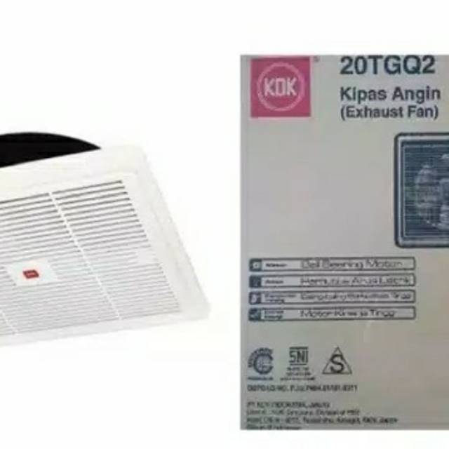 KDK Kipas Listrik Ceiling Exhaust Fan / Exhaust Plafon 8 Inch KDK20TGQ