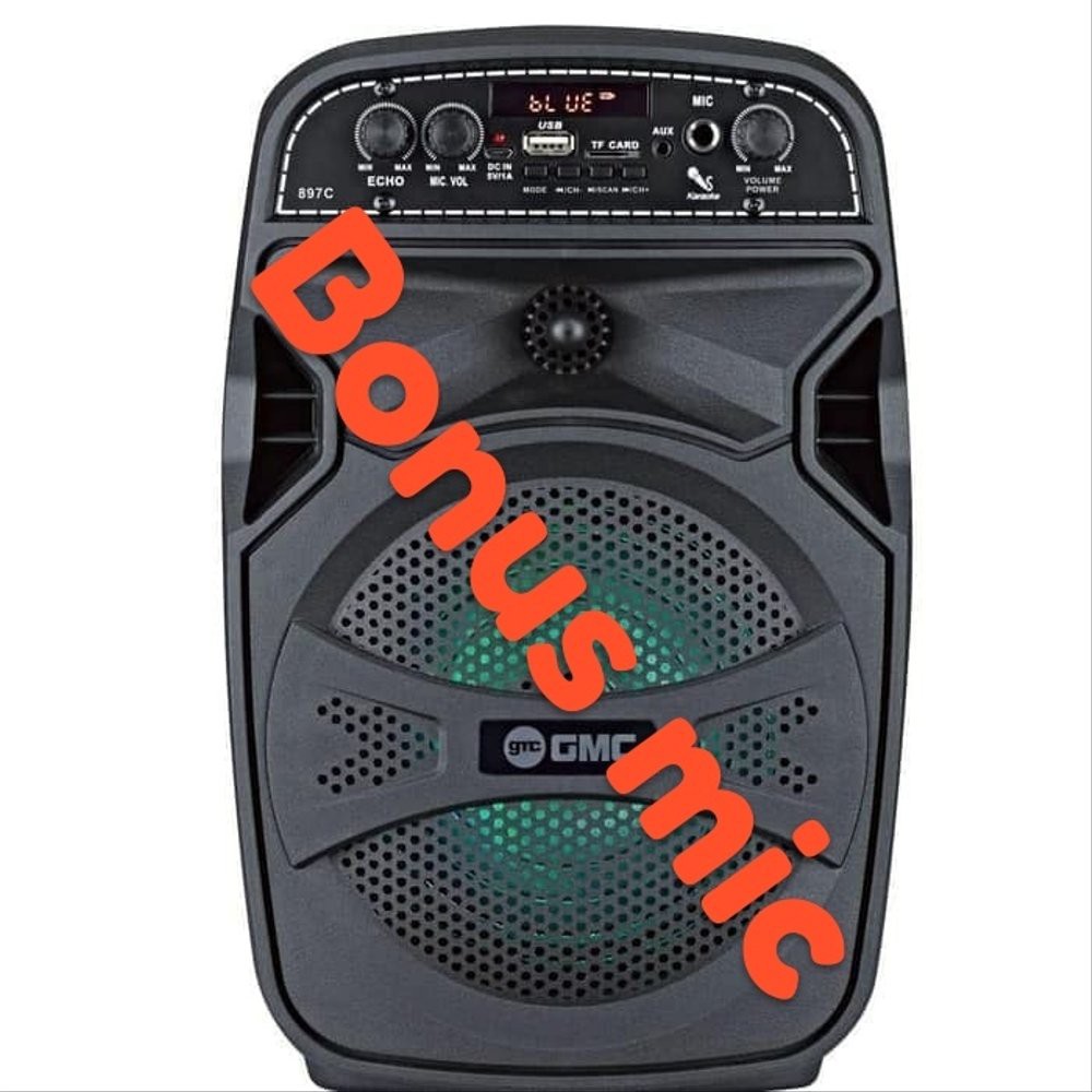 Speaker Portable Bluetooth GMC 897C