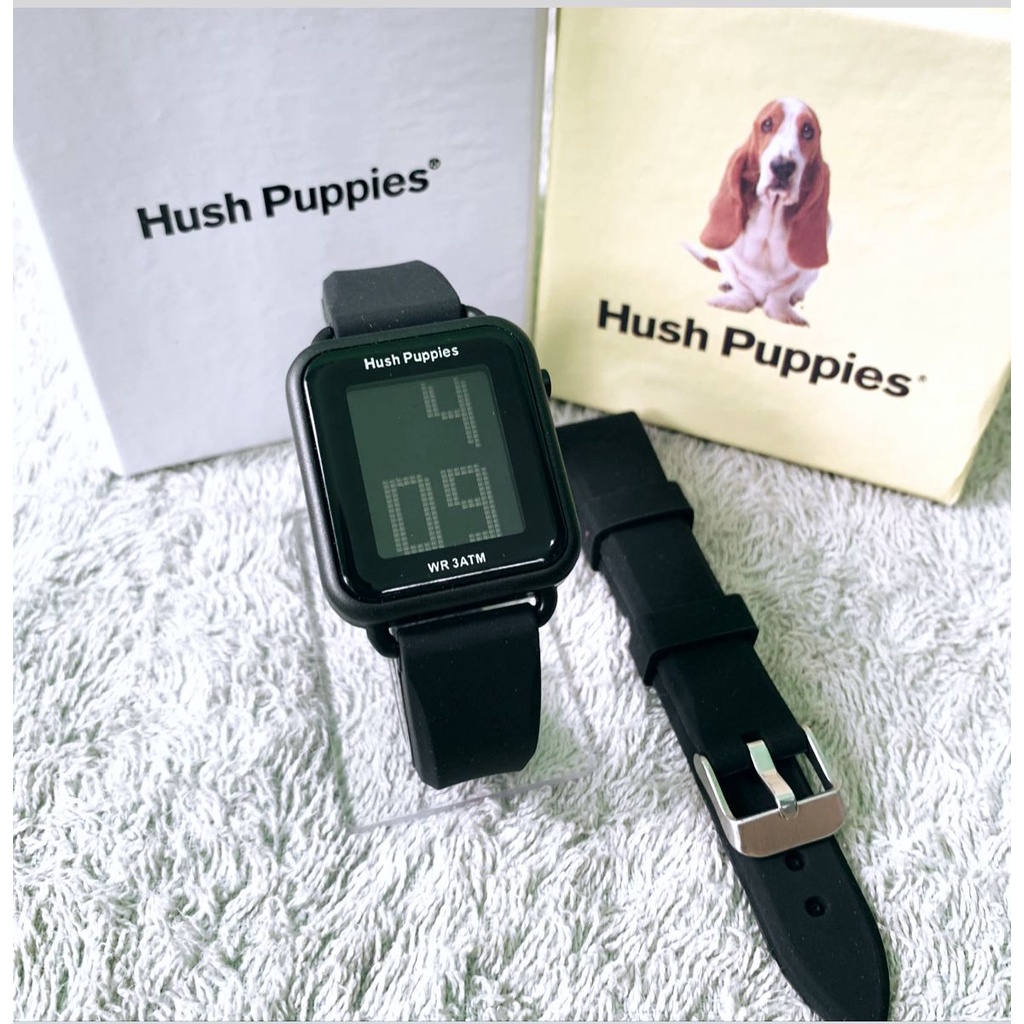 Jam Tangan Wanita Fashion Hush Puppies KZ 6448 LED Touch Watch - Bisa Bayar Ditempat - COD - Grosir