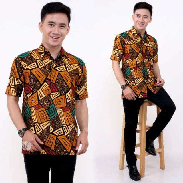 Harga Gila Kemeja Batik Pria M L Xl Xxl Motif Sogan G Seragam y3ABM7hgEqzZM
