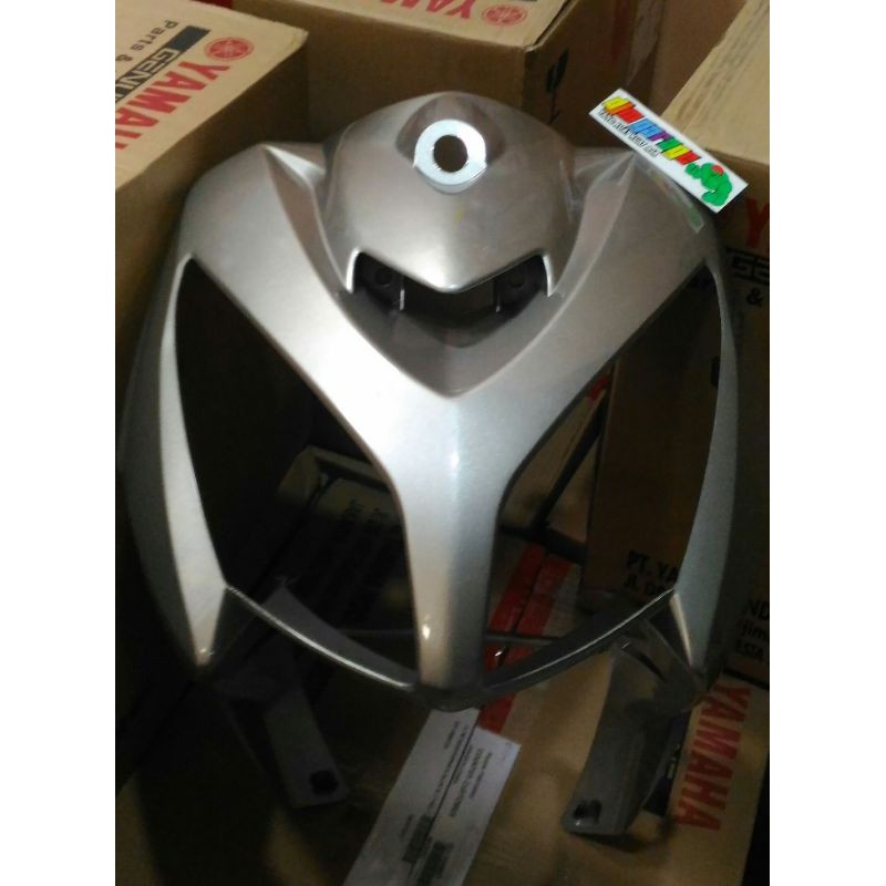 tameng depan nouvo Z silver original cover tameng depan nouvo Z silver original