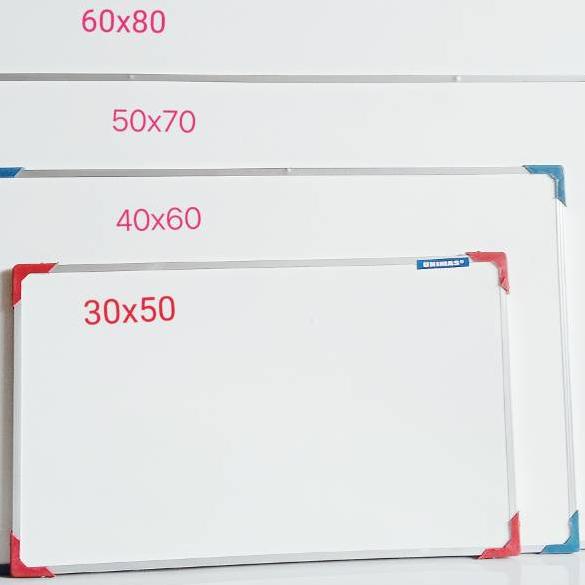 

Baru - 40x60 Whiteboard papan tulis biasa dan MAGNET ,,