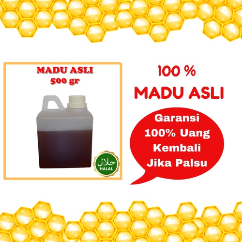 

MADU MURNI ASLI 100% MADU HUTAN ASLI 500 GRAM