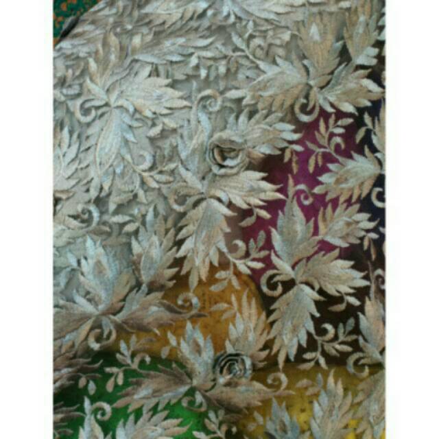 KAIN TILE 3D BUNGA RAMBAT  BAHAN TILE 3D