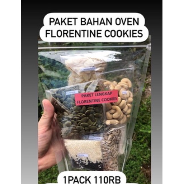 

BAHAN OVEN FLORENTINE COOKIES / FLORENTA