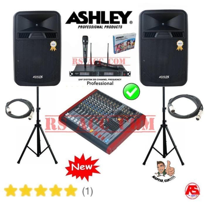 PAKET SOUND SISTEM KARAOKE FULL SET ASHLEY