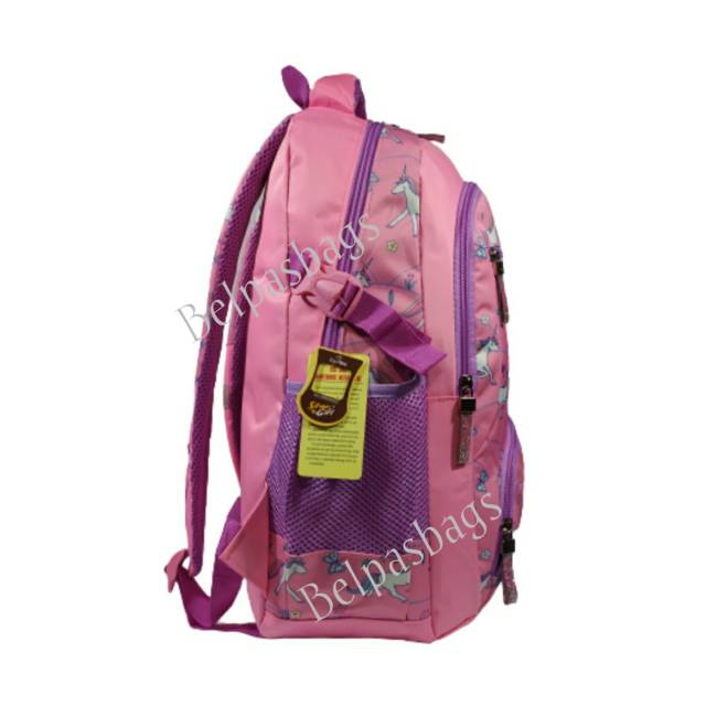 Tas alto silver girl ransel  anak perempuan poni 71362S