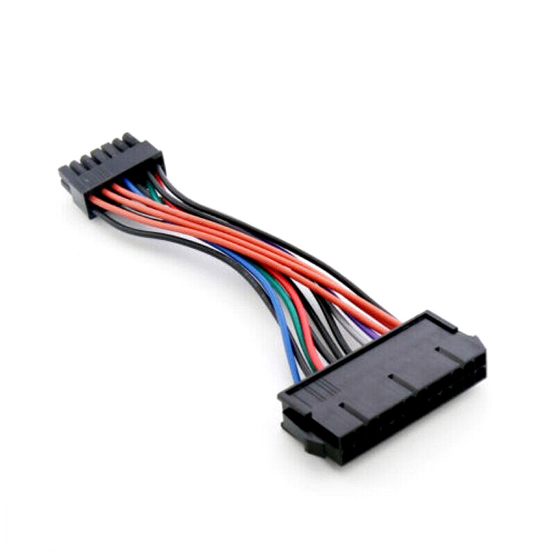 (LUCKID) 1pc Kabel Adapter 24 Pin Ke 14pin PSU ATX Untuk Power Supply Lenovo