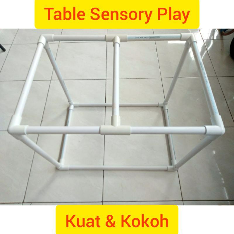 Amahrip Meja sensory play 1 set Meja bermain anak pasir sensory table