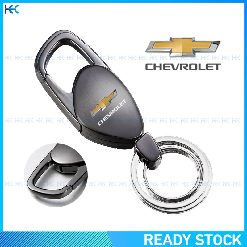 Gantungan Kunci Mobil Motor Bahan Alloy Metal Dengan Logo Untuk Chevrolet