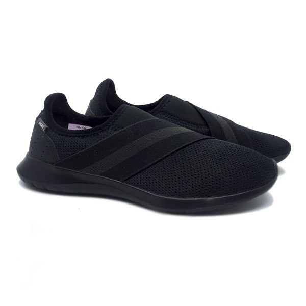 Sepatu Sneakers Wanita  - Piero - Aora Flex Black P20607