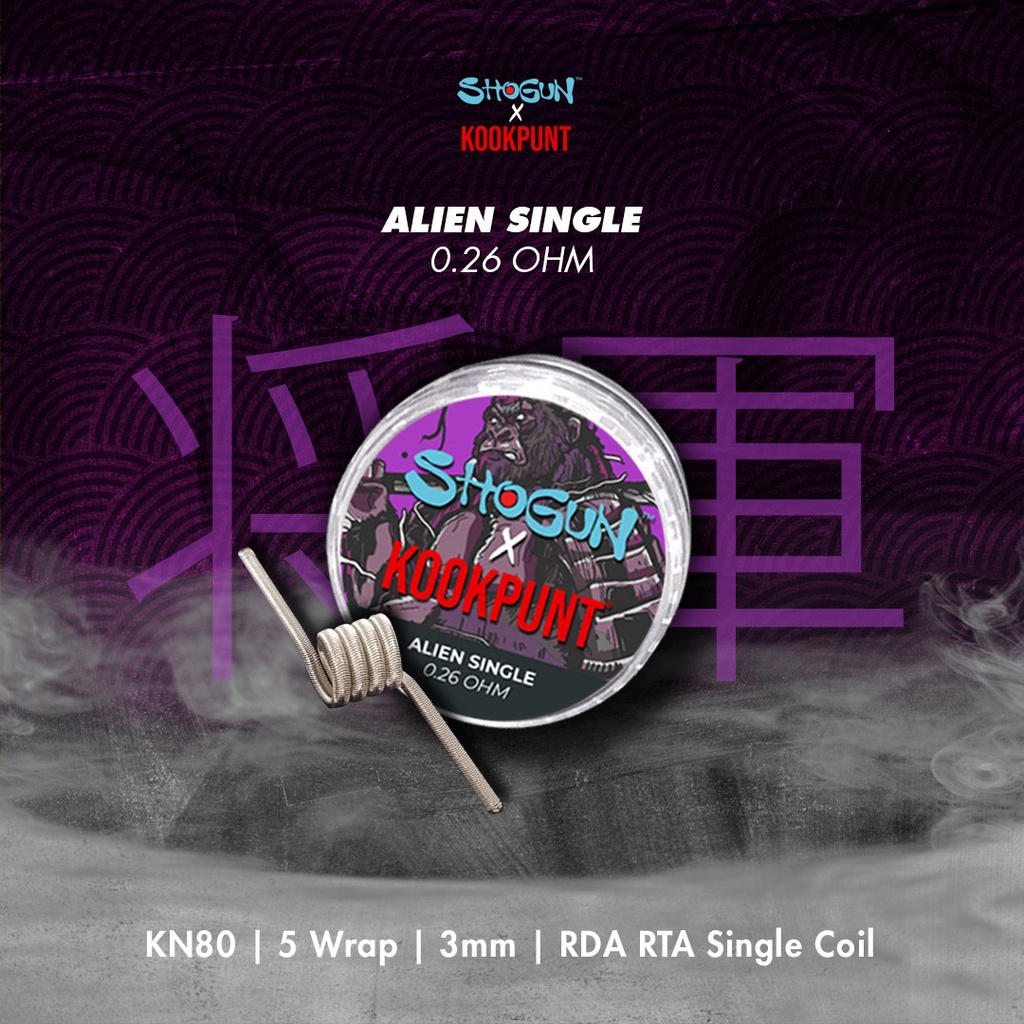 KAWAT VAPOOR SHOGUN ALIEN SINGLE KOIL