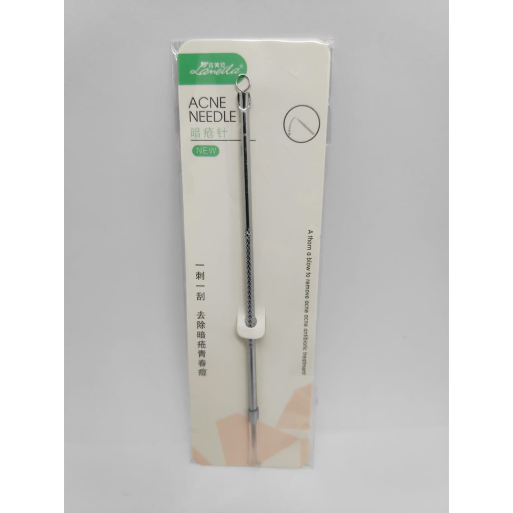 Acne Needle Tusukan Jarum Jerawat Komedo Stainless Steel Premium Tahan Lama Murah