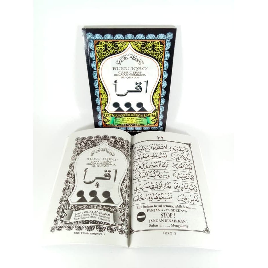 Buku Iqro 1 sampai 6 / Buku Iqra Ukuran Besar CN