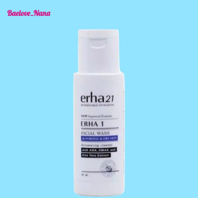 Erha21 Facial Wash For Normal and Dry Skin 60ml Erha Clinic
