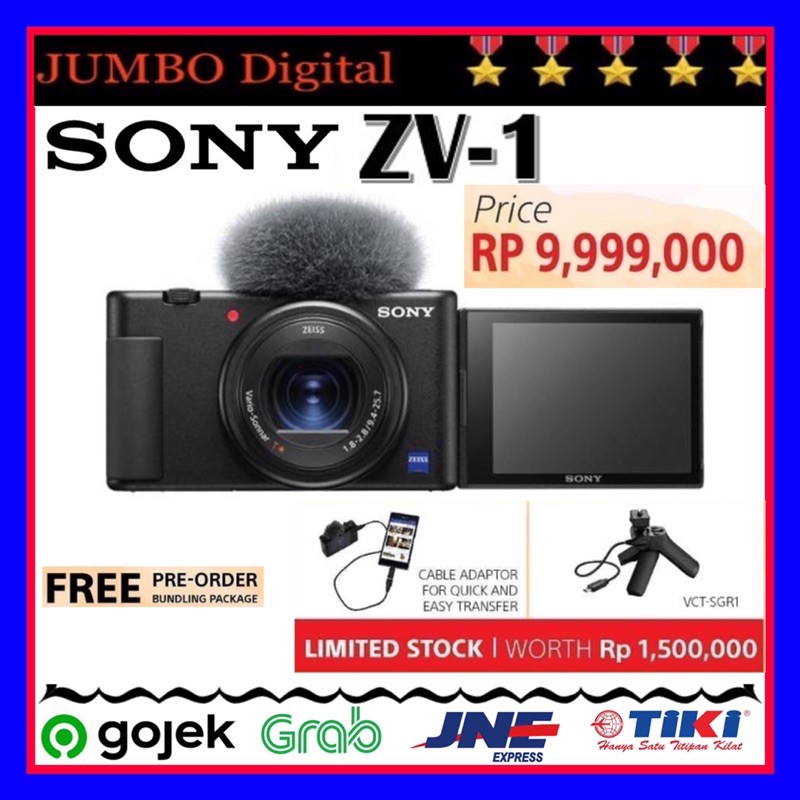 SONY ZV-1 Digital Camera Vlogger ZV1 SONY ZV 1
