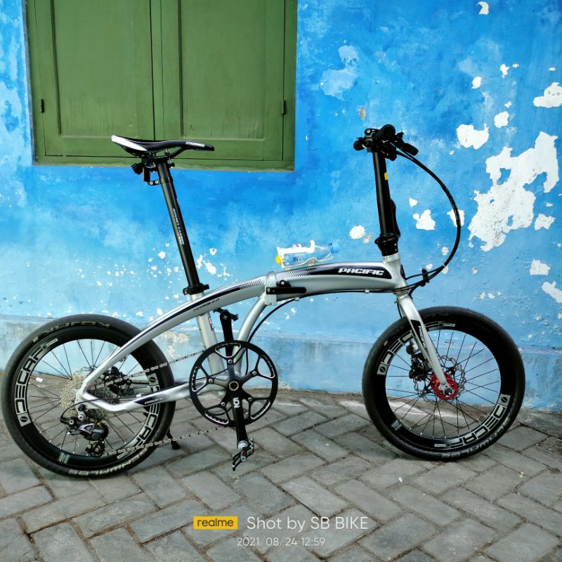Sepeda Lipat Pasific Noris full upgrade