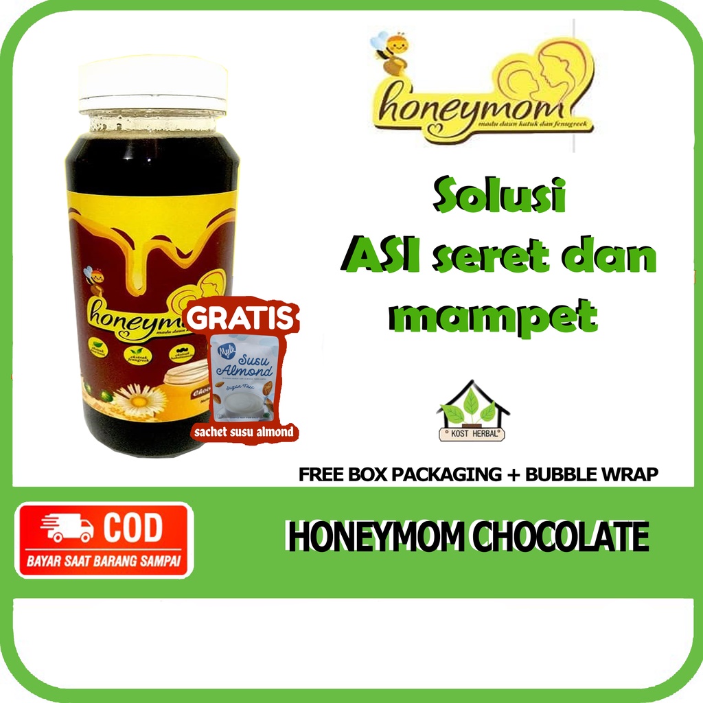 MADU PELANCAR ASI HONEYMOM RASA CHOCOLATE