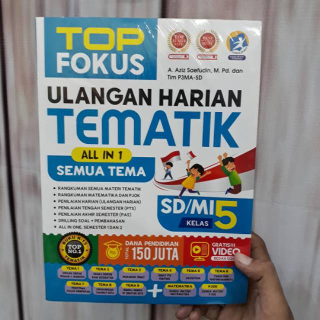 Top Fokus Ulangan Harian Tematik All In 1 Sd Mi Kelas 5 Shopee