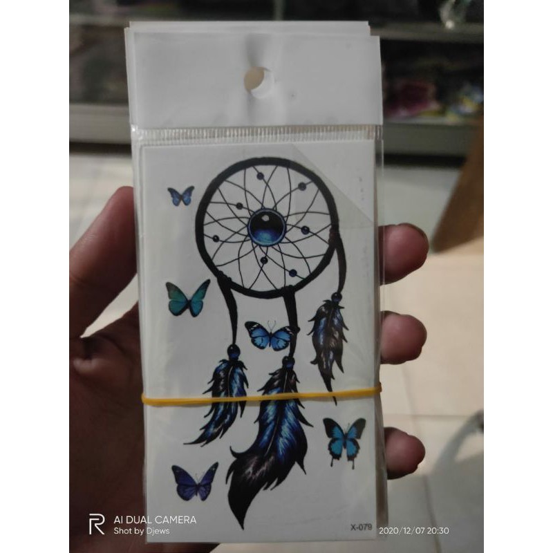 Bisa COD Tato Temporary tato kode TBS ukuran 11×5