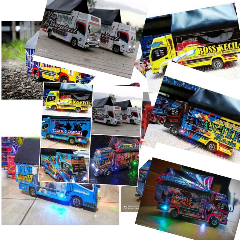 miniatur  truk oleng mainan truk  trek oleng mobil oleng trek oleng mainan trek  miniatur trek